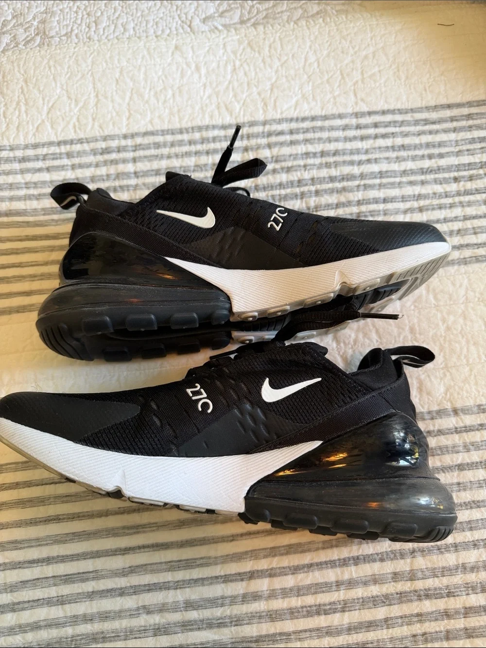 Nike Air Max 270 Women’s Sneakers - Black/White